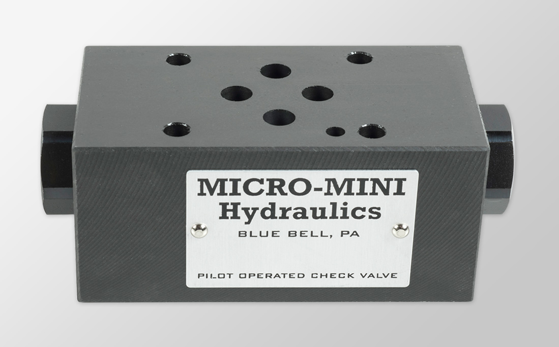 Pilot Operated Check Valve